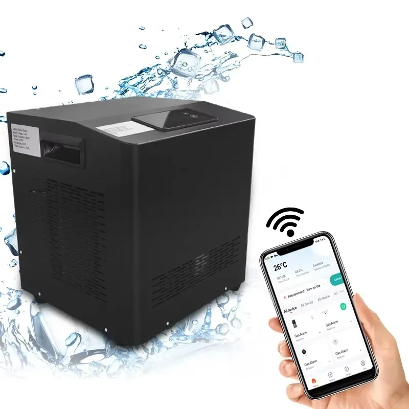 Xiangyin 0.5hp Vanace Portable New Design Power Athletic Sport Recovery Cold Plunge Ice Bath Chiller Wifi Water Chiller Fo