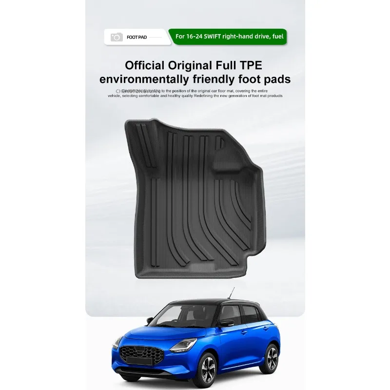 Alfombrillas Personalizadas Para Coche Suzuki Swift 2016-2024, Alfombrilla De Lujo Para El Suelo Del Coche, Alfombrilla 3D De Tpe Impermeable Y Antideslizante — -37%, 29.36€ Coupon, from 49.99€ – 37% descuento – €49.99