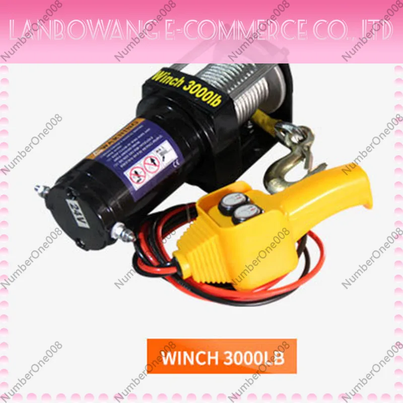 1854 Useful Electric Off-Road Vehicle Winch 12V/24V Car Traction Self-Rescue Wholesaler Manufacturer Vehicle Reco 915