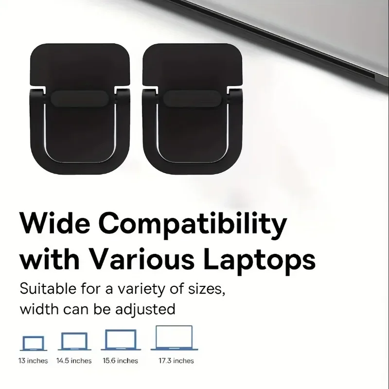 2-Piece Foldable Laptop Stand for Computer and Keyboard description 5