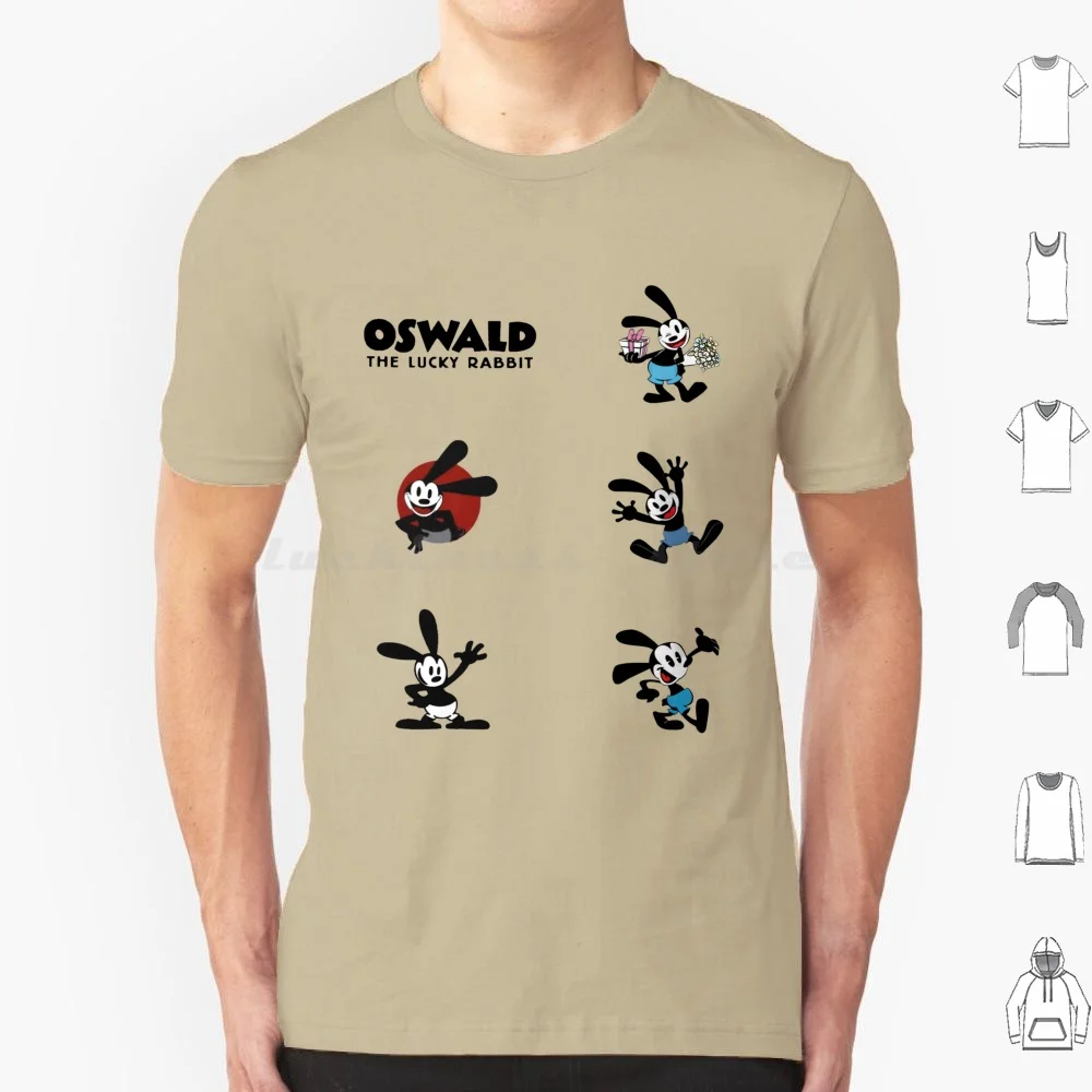 Oswald The Lucky Rabbit T Shirt Men Women Kids 6xl Oswald Lucky Rabbit Saturday Morning Vintage Cartoon 80s Tv Show Nostalgia