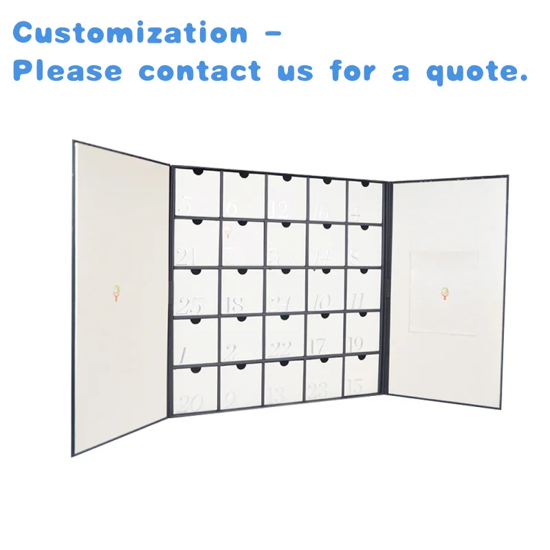 

custom.Hot!Custom Printed Packaging Luxury Advent Calendar Box