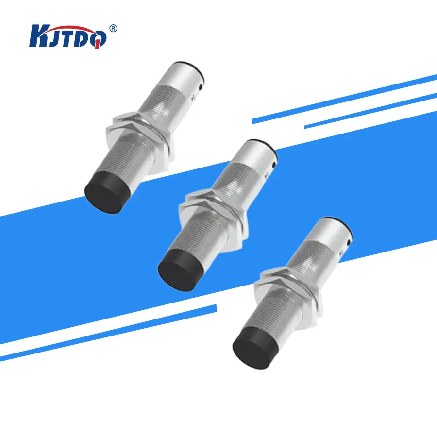 M18 IP67 Non-Flushed Sn 8mm Current Output Voltage Output PNP Analog Inductive Sensor 36VDC