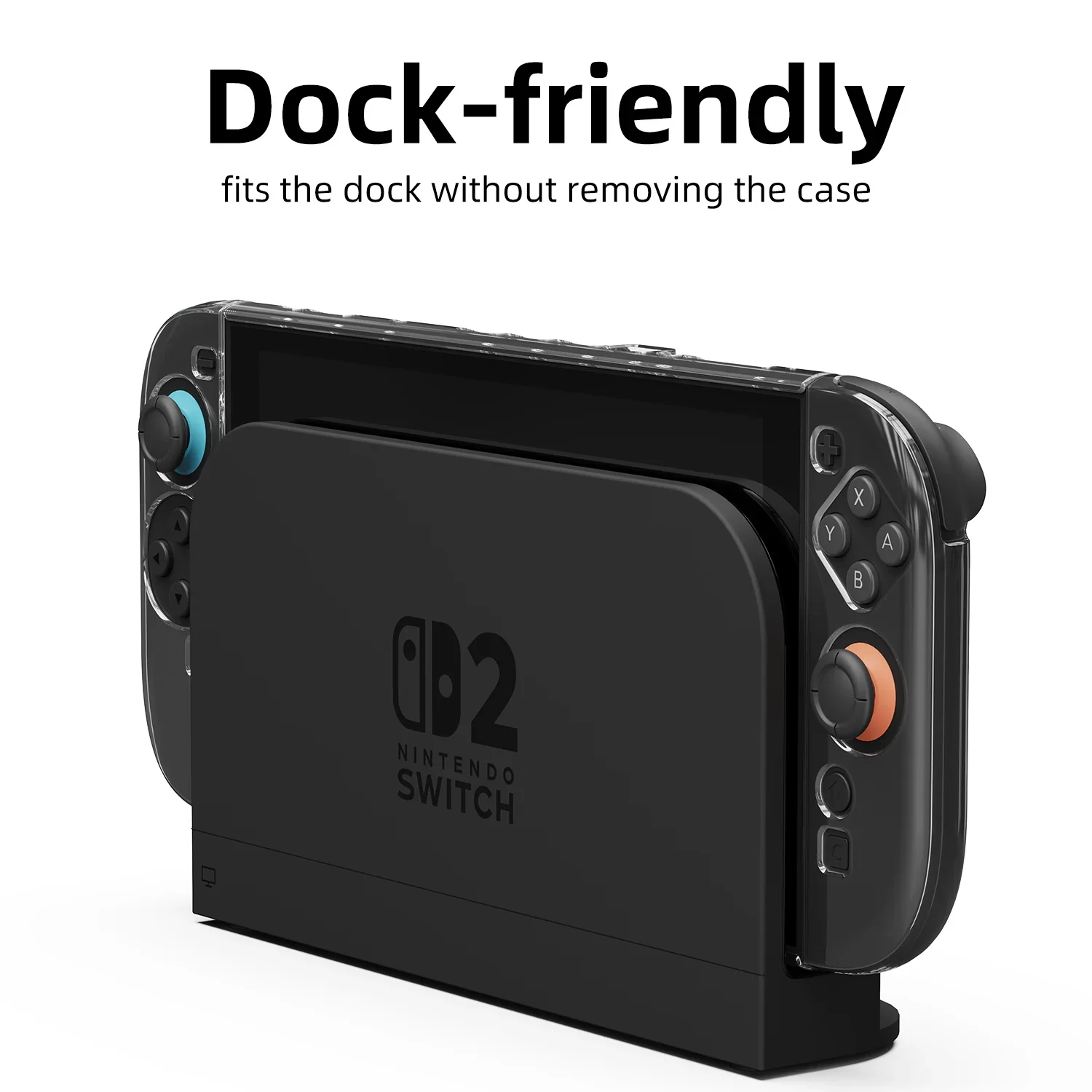 Savage Raven by Skull & Co. Detachable Protective Case Split Cover Slim Dockable Shell for Nintendo Switch 2