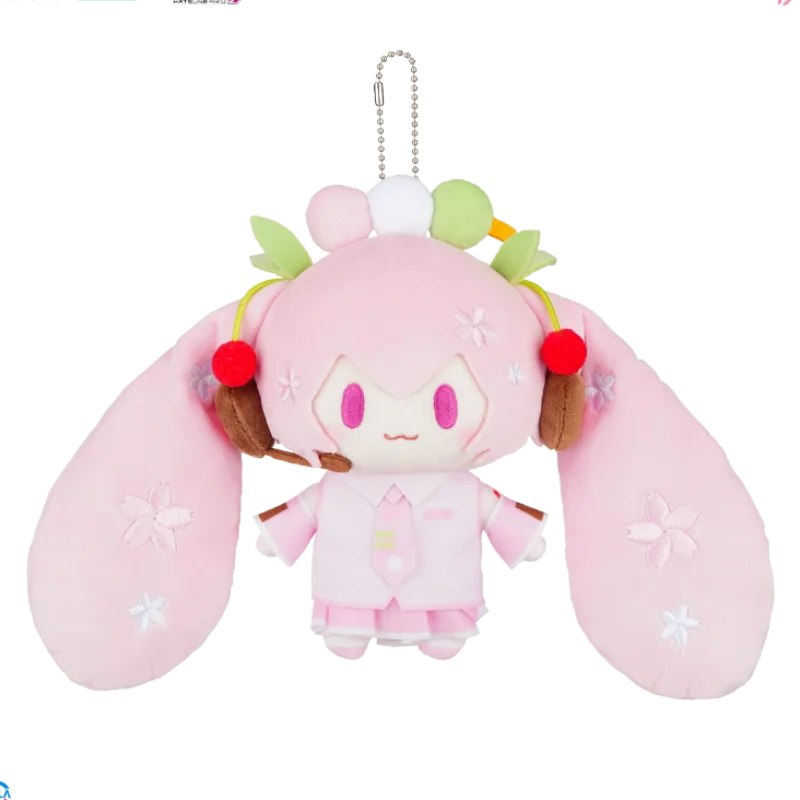 Sakura Miku TOP Series Cute Pink Anime Girl Plush Toy Birthday Gift