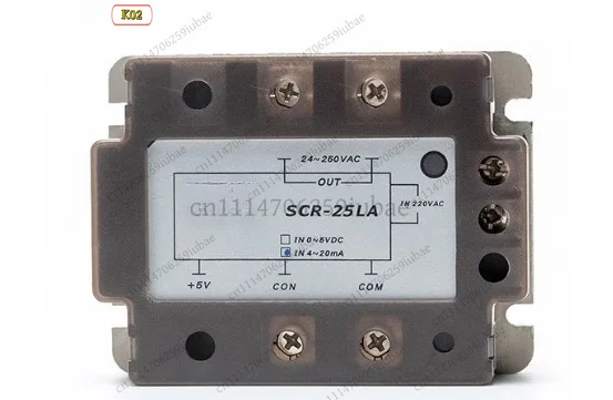 LJ_SCR‑75LA Single‑Phase Solid‑State AC Voltage Regulation Module,25A 40A 90A SSR for Temperature Control