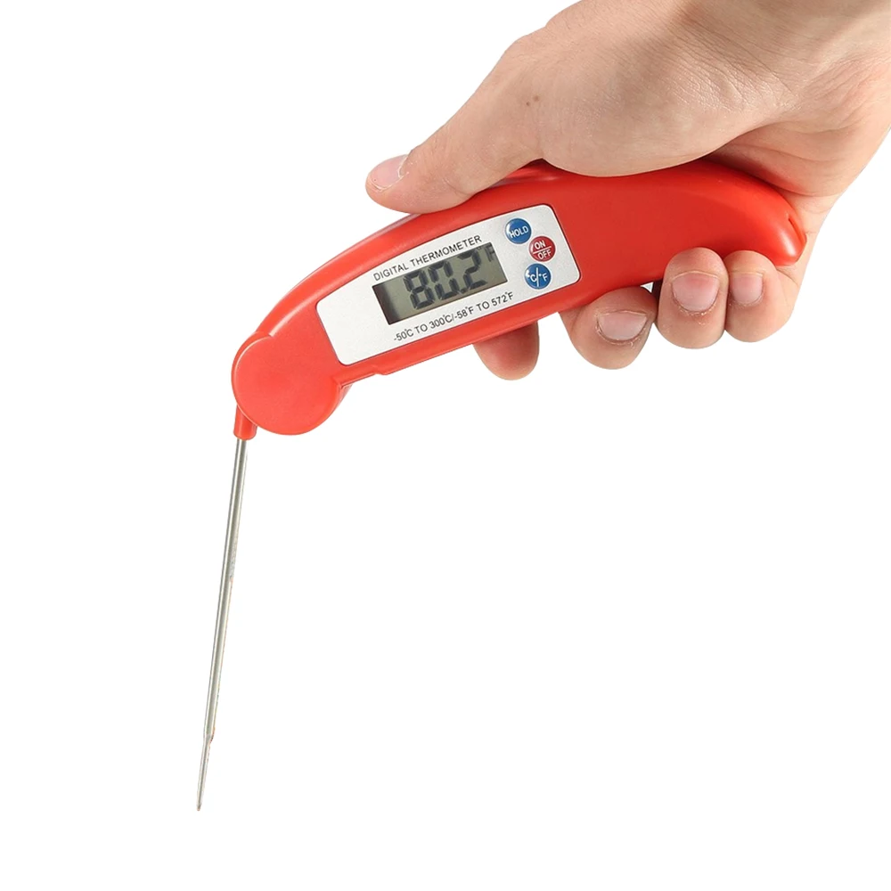Pongwin Digital Kitchen Food Thermometer For Meat Water Milk Cooking Food Probe BBQ Electronic Oven Thermometer Kitchen Tools