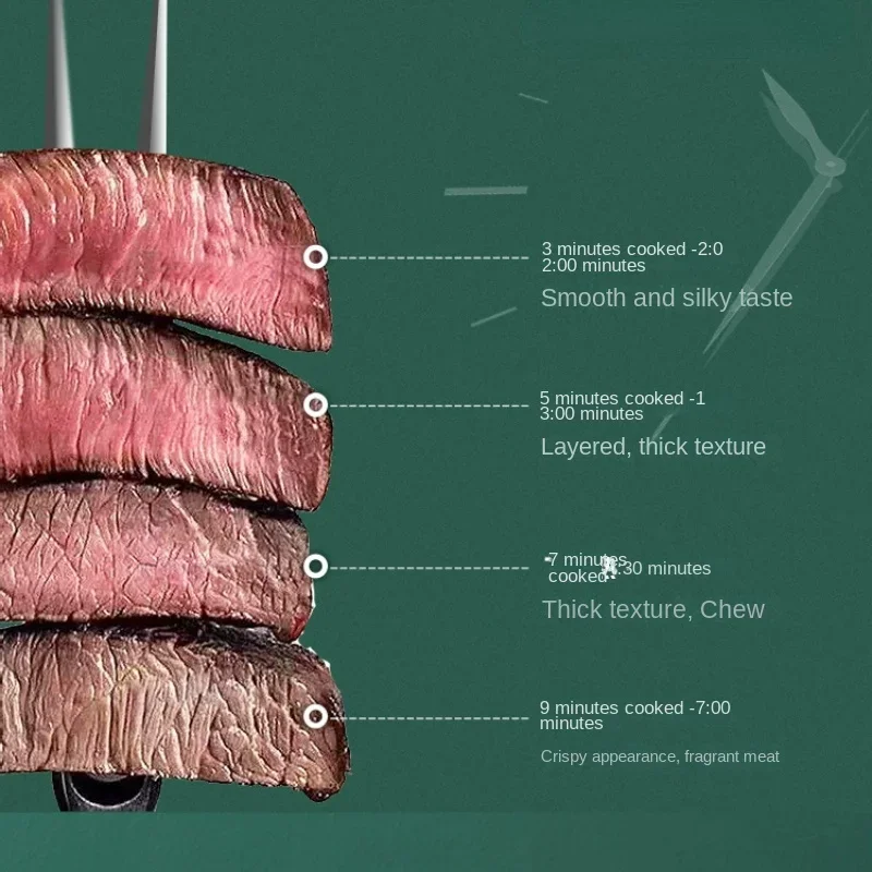 Máquina de carne caliente rápida de alta temperatura, bandeja eléctrica para hornear de 1600W de potencia, electrodoméstico, máquina para parrilla de filetes de doble calentamiento