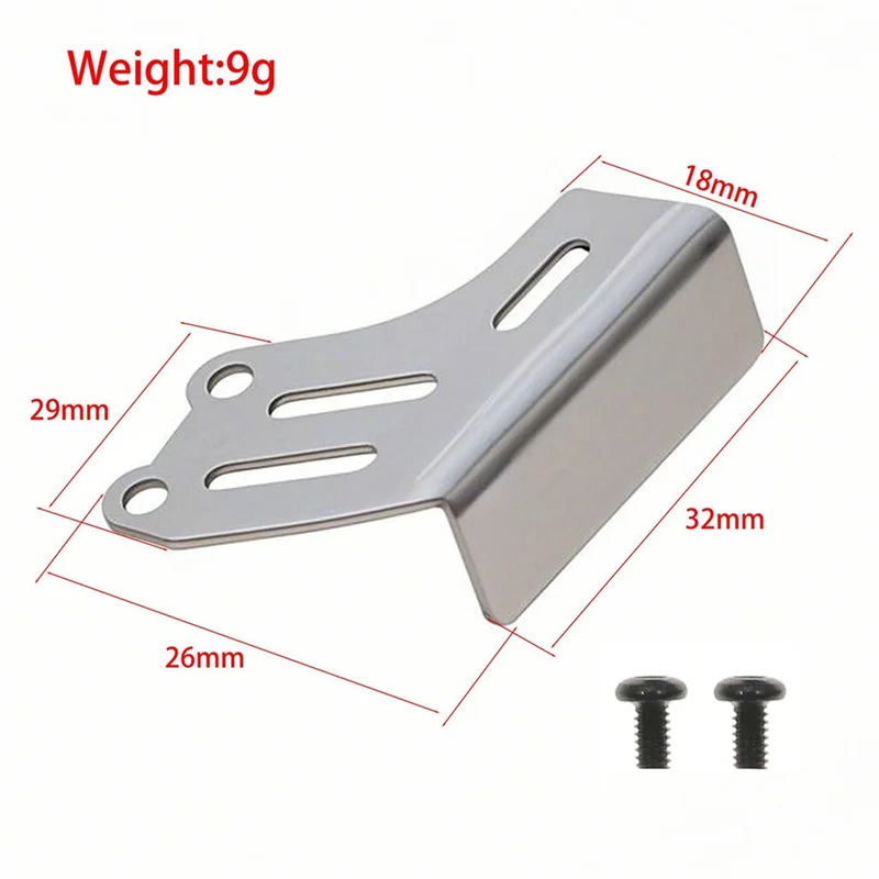 A30F-Protector de transmisión trasera para Losi Promoto-MX 1/4, protección de cadena de motocicleta, pieza de coche Rc