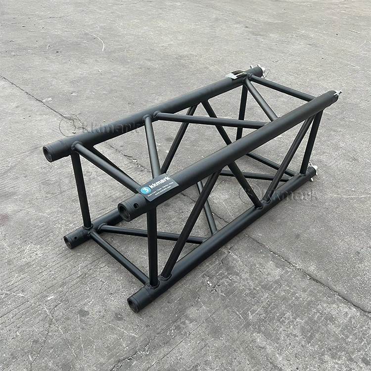 

For KKMARK TUV Certified Black Arch Roof Event 400x400mm Concert DJ Light Stage Square Spigot Made of Aluminum Alloy Truss