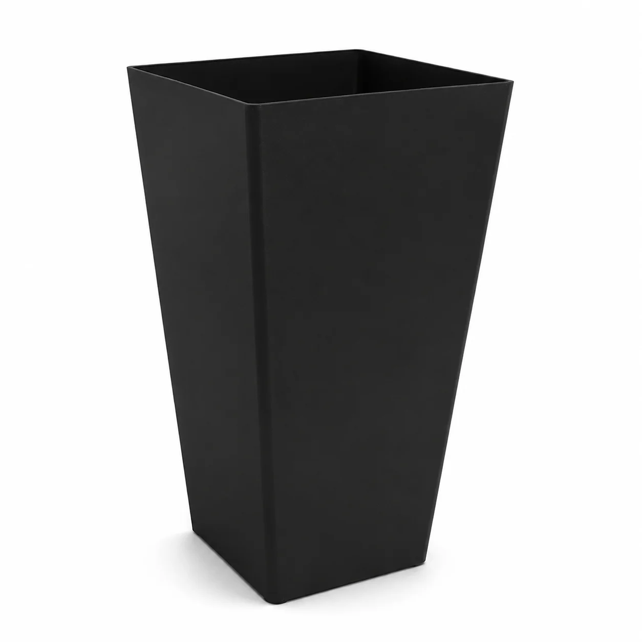 24 Inch Indoor‑Outdoor Recycled Slate Planter Eco‑Friendly Weather‑Resistant Large Decorative Flower Pot for Patio Balcony Garden Home Decor