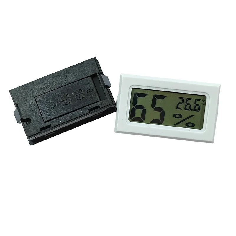 

FY-11 ABS Mini Convenient Digital LCD Thermometer - 50-70℃ Refrigerator Aquarium Monitoring Display Humidity Detector