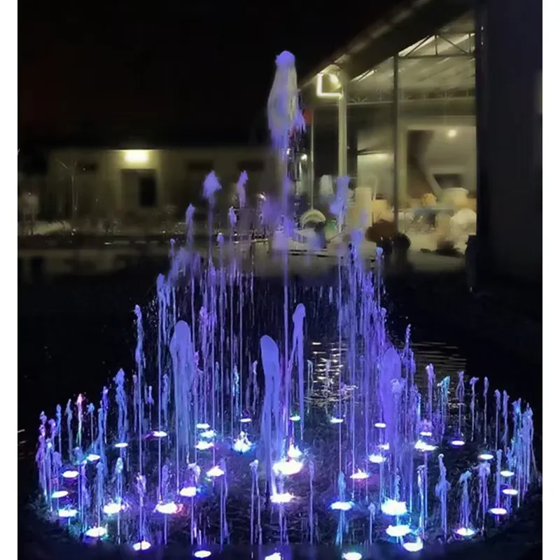 Music Fountain, Park, Square, Garden Water Feature Decoration, Dancing Pond Fountain