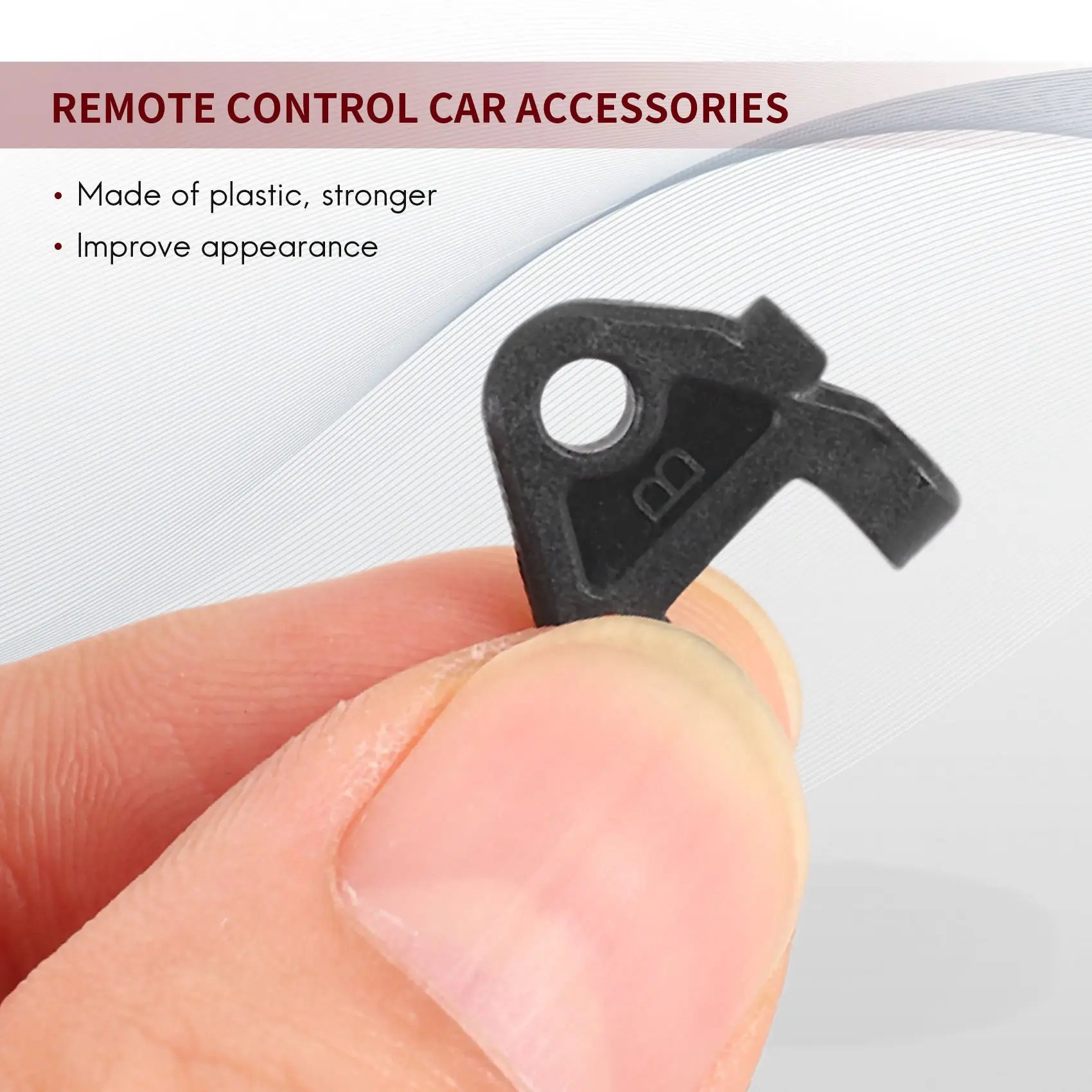 ABKI-4Pcs K989-42 ذراع التأرجح السفلي لـ Wltoys K969 K979 K989 K999 P929 P939 1/28 Rc قطع غيار السيارات