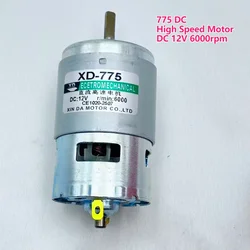 775 permanent magnet DC high-speed motor 12v24V 10000 rpm small motor speed regulation micro forward and reverse motor