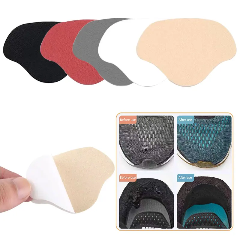 4pcs/set Insoles Patch Heel Stickers Protector Sneakers Repair Stickers Adjustable Size Antiwear Feet Pad Cushion Foot Care