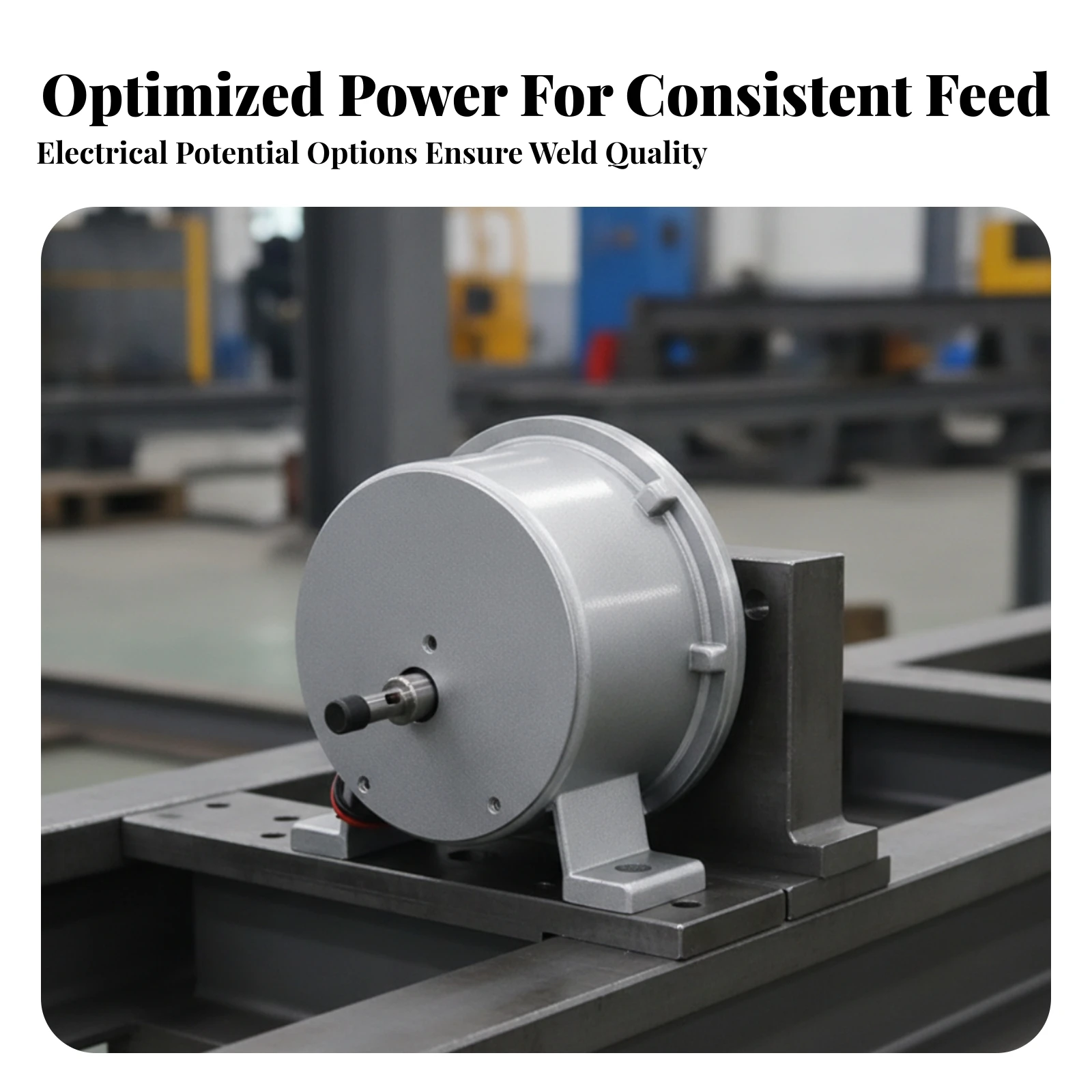 Wire Feeder Motor Horizontal Fusing Wire Feed Motor for Welders, Workshop