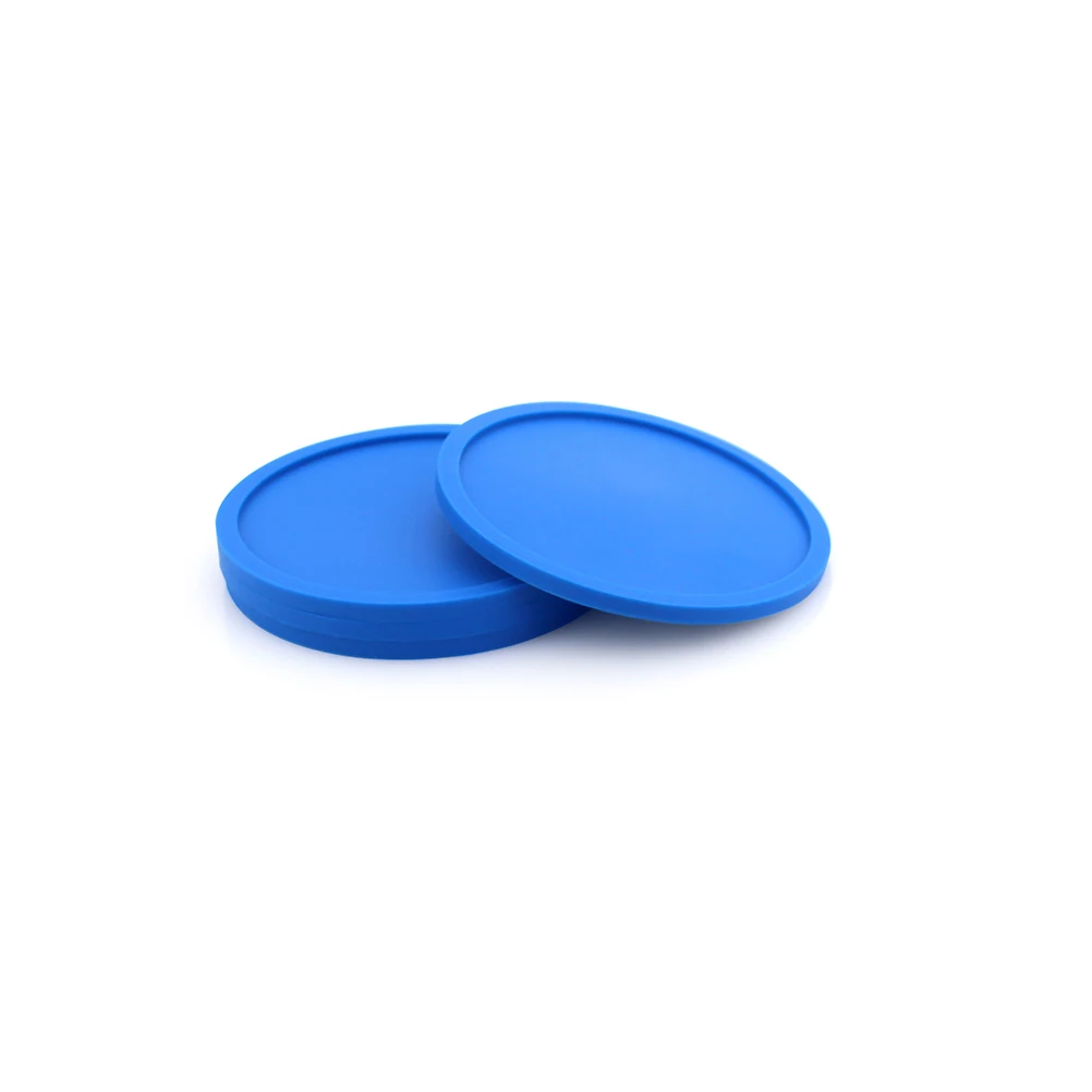 

5 Pcs Silicone Coaster Drink Coasters Cup Placemat Safe Pad for Cups Drinks Nonslip Table