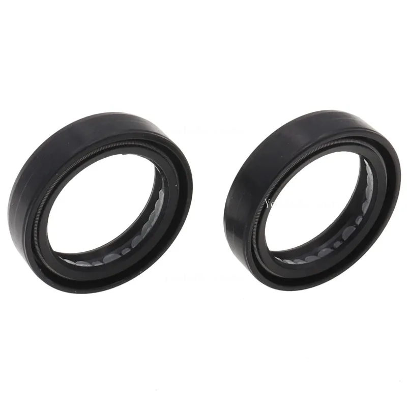 

2pcs 33x43x10.5 33*45*10.5 33x46x10.8 Motorcycle Front Fork Damper Oil Seal and Dust Seal Front Fork Damper Shock Absorber