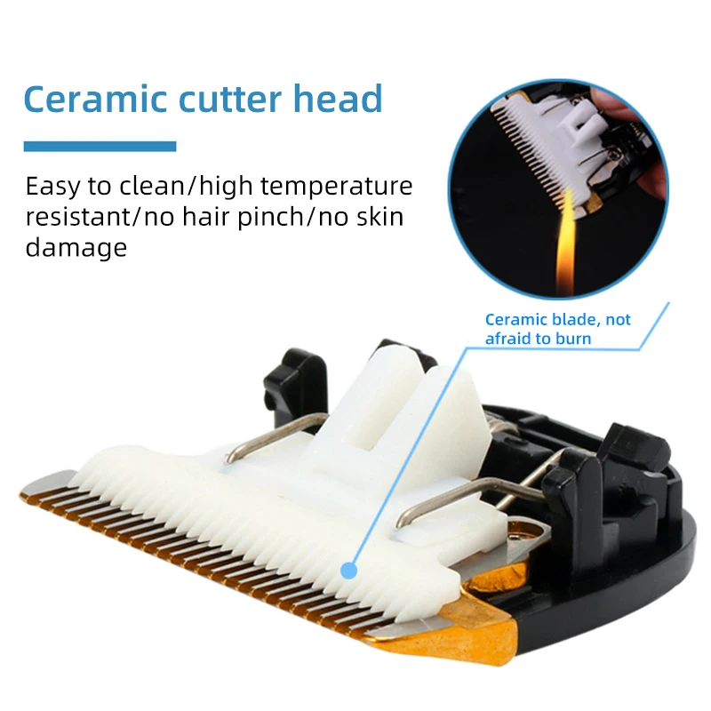 Professional Hair Trimmer Head For Men Facial Body Shaver Electric Hair Clipper Beard Trimmer Hair Cutter Machine Grooming 40mm