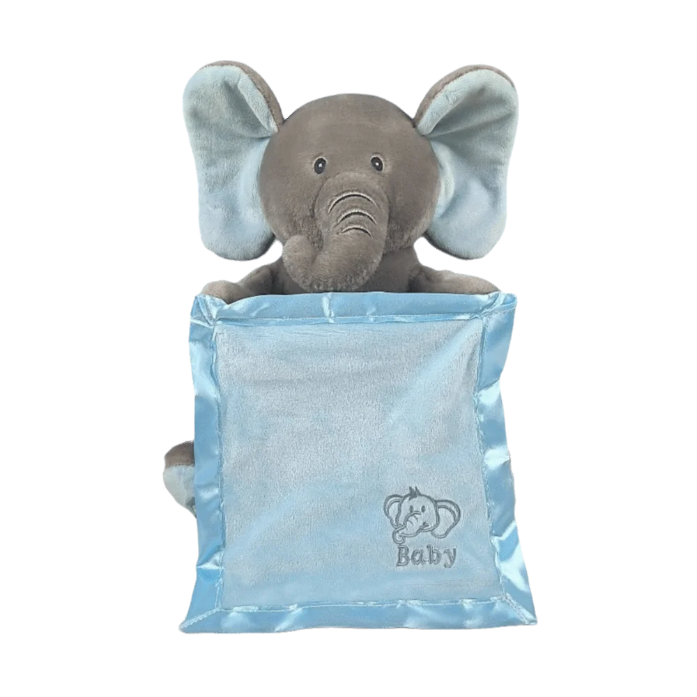 

Soft Plush Singing Elephant Toy Hide-and-seek Feature Singing Function Hide-and-seek Elephant Toy Musical Plush