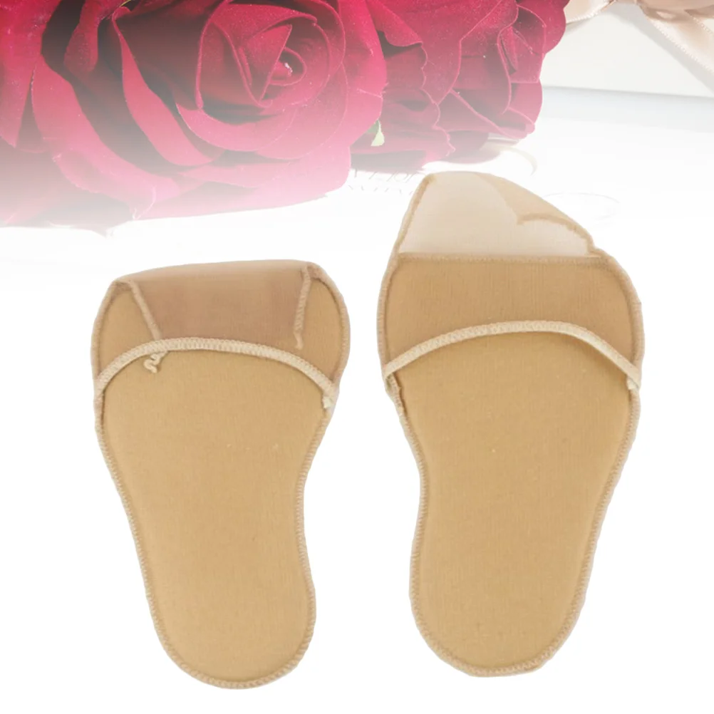 

1Pair Forefoot Pads Invisible Cushion Insoles High Heel Shoe Protectors Khaki Reduce Pressure Metatarsal Pain Relief
