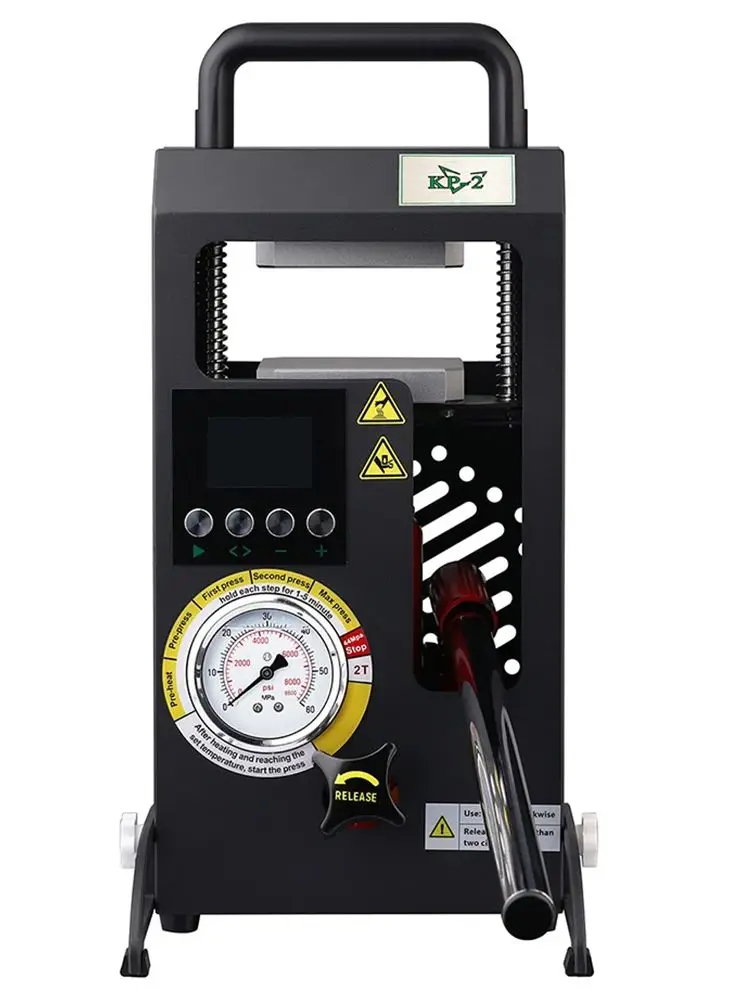 LTQ VAPOR KP-2 Warmtepersmachine, 2-tons dubbele verwarmingsplaat met temperatuurregeling - afbeelding 2