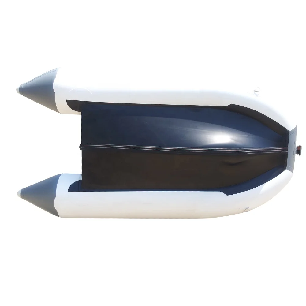 أفضل بيع قارب PVC قابل للطي مع قارب إنقاذ قابل للنفخ بمحرك خارجي