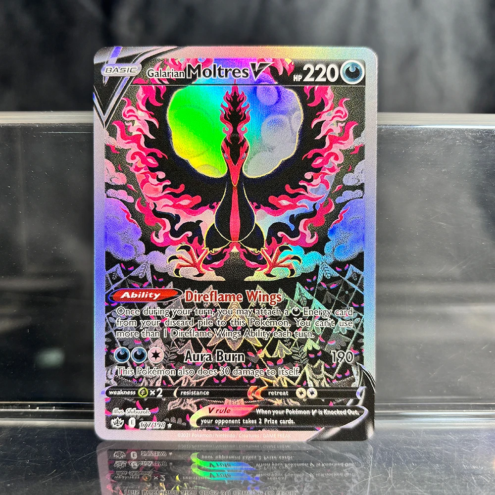 Holografische PKM-Einzelkarten Charizard EX Pikachu 1. Auflage Neo Mewtwo PTCG Proxy Cards Collection Kampfkarten Spielzeug Geschenke