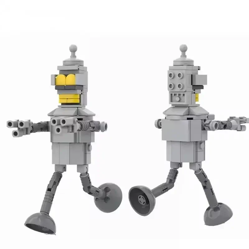 Klassische Cartoon Film MOC Core Charakter Roboter Bendered Modell Action Figure Bausteine Kits Kreative Ornamente Spielzeug Geschenk