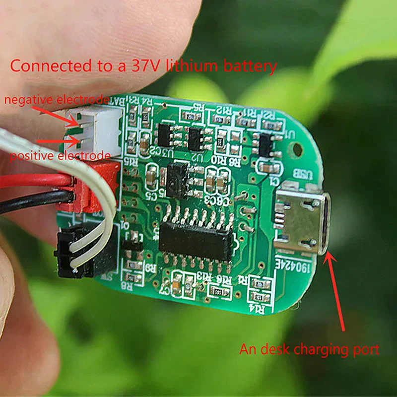 Drive Smart Motors! Motor Circuit Board With Display Screen Motherboard, Type-C Interface DIY Electronic Accessories