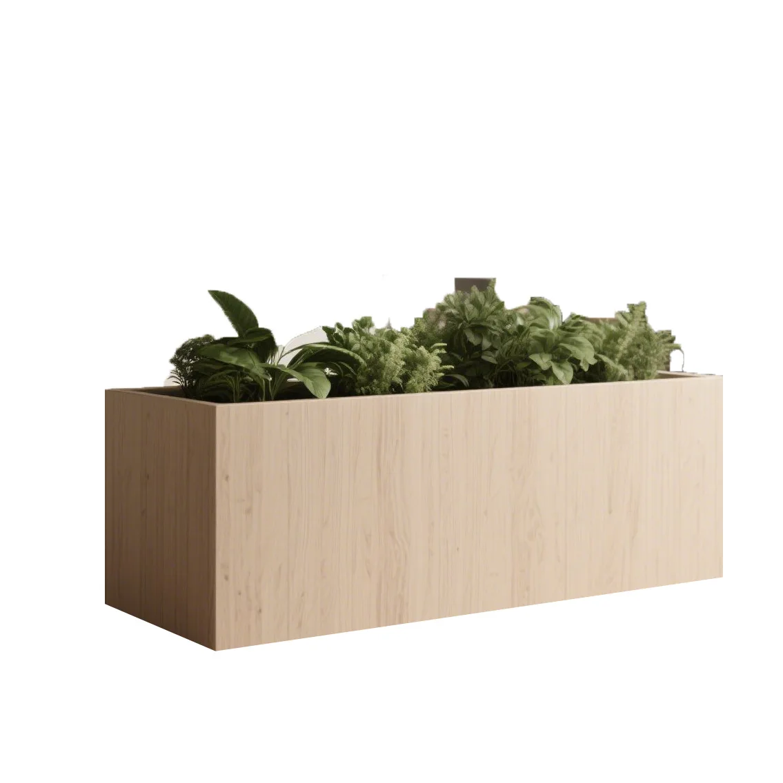 #Stainless steel  box outdoor combination flower pool municipal tree box rectangular flower slot finished flower stand wrou