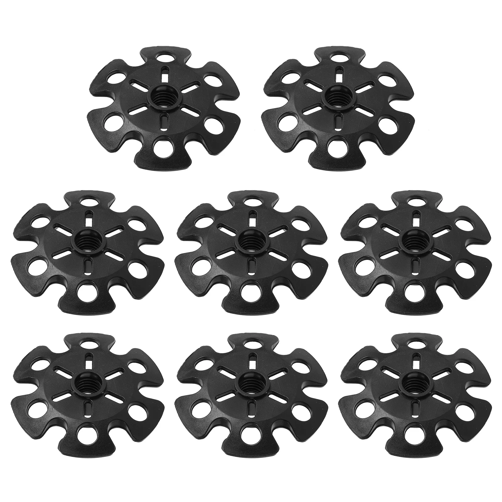 

8pcs Pole Mud Trays Walking Stick Snow Baskets Replacement Tips Trekking Walking Hiking Stick Tips Accessories Camping Travel