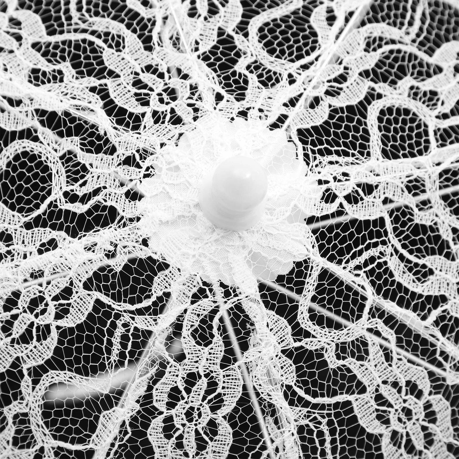 

Lace Parasol Wedding Lace Umbrella Elegant Lightweight Durable Bridal Umbrella Wedding Photography Prop Decoration