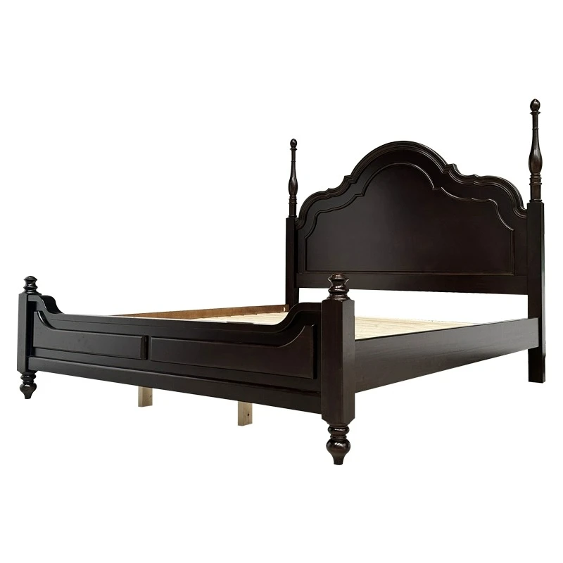 

All solid wood, master bedroom bed, double, wedding bed, queen bed