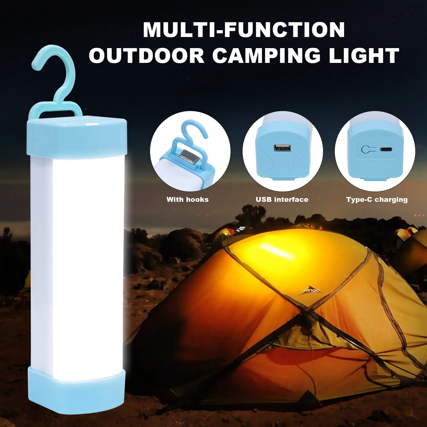 

Кемпинговые фонари, наружные фонари, зарядка, отключения электроэнергии для дома, экстренные ситуации и продлевает срок службы батареи.