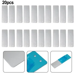 20Pcs Aluminum Plant Labels Double Sided Metal Labels Tree ID Tag Durable Waterproof For Garden Supplies Planting Tool Parts