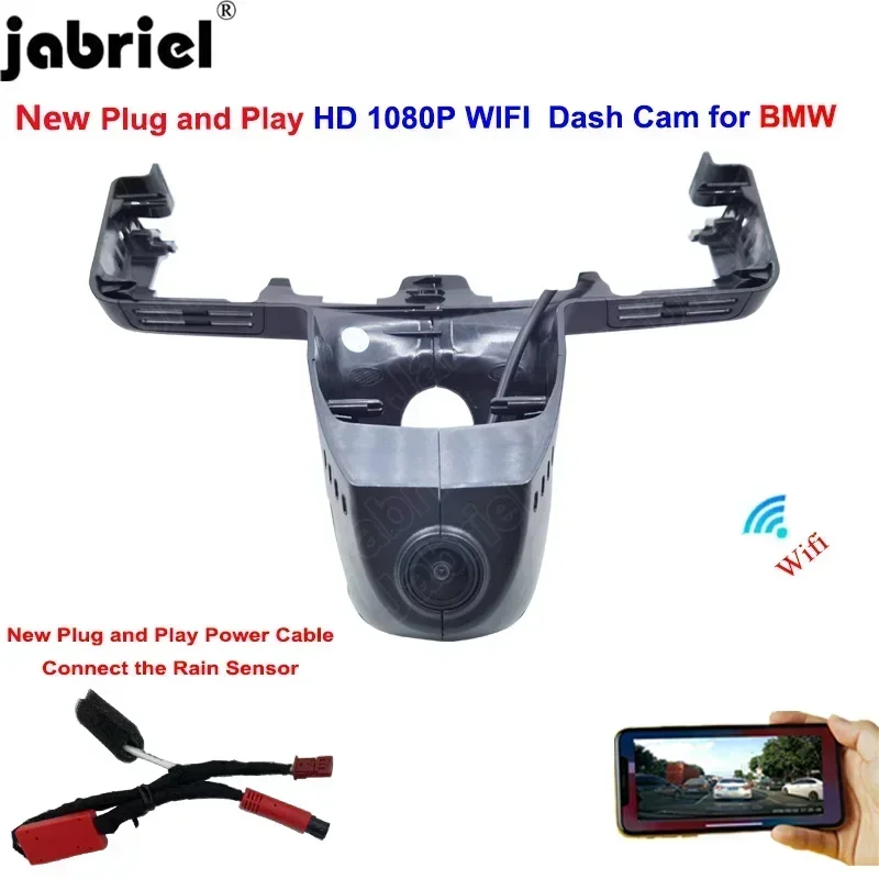 

FHD Wifi Video Recorder Dash Cam For BMW X5 G05 X3 G01 X7 G07 2018 2019 2020 2021 2022 For BMW 3 Series G20 G21 Car DVR Dashcam