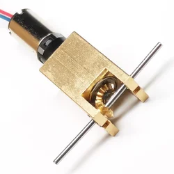 Miniature Power Transmission Car Model Rear Axle Metal Gearbox 1:1 Wheel Power Static Modification