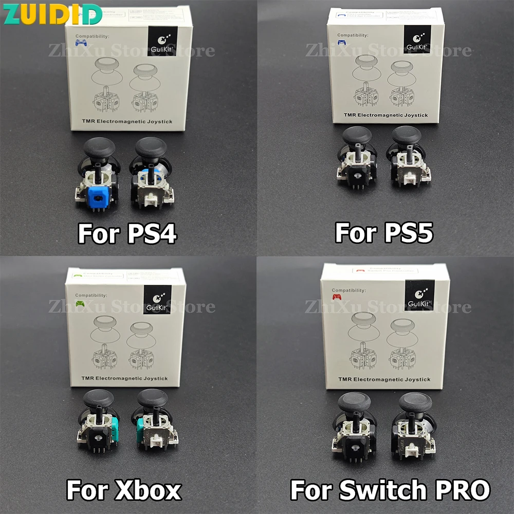 

ZUIDID 1 комплект NS51 720 ° Джойстик TMR с регулируемым натяжением для контроллеров PS4/PS5/Xbox Series/Switch Pro, энергоэффективный дизайн для ремонта