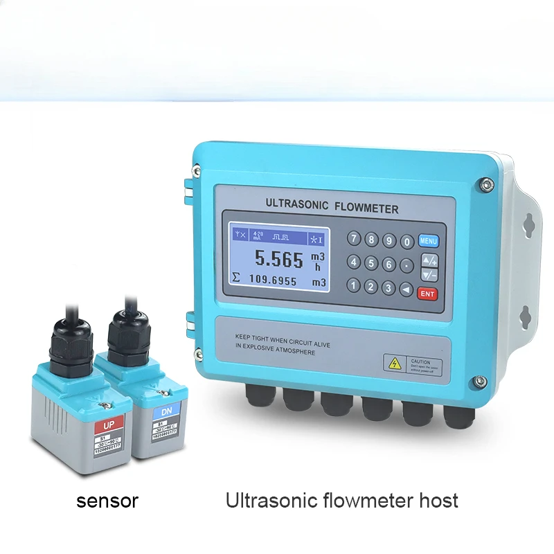 Digital display 24VDC power flow meter