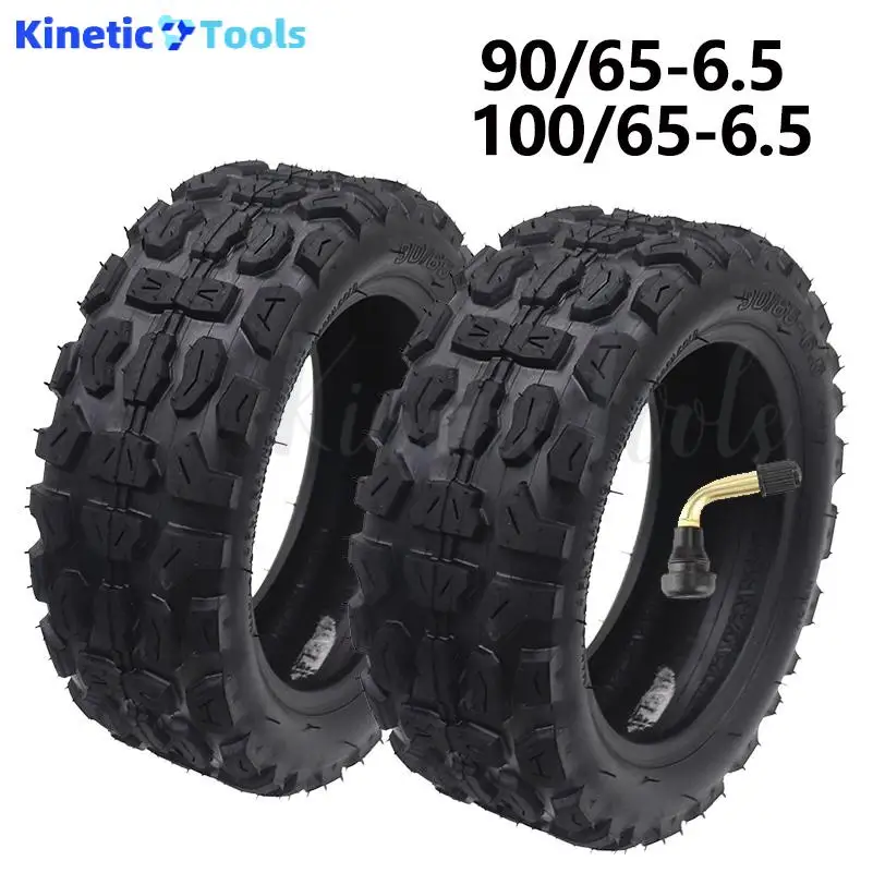 100/65-6.5 Tubeless Tire 90/65-6.5 Off Road Vacuum Tire Widen Pneumatic tyre for Mini KUGOO G-Booster Electric Scooter
