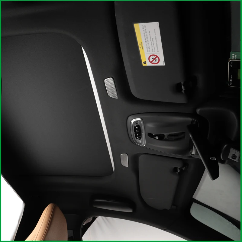 

Car Styling For Volvo XC40 S90 XC90 V60 2018-2020 Roof Speaker Voice Cover Sticker Trim Decoration Auto Parts Accessories