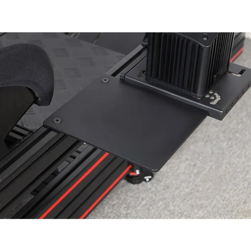 For Aluminum alloy metal mouse tray storage mouse pad  game simulation racing aluminum profile bracket