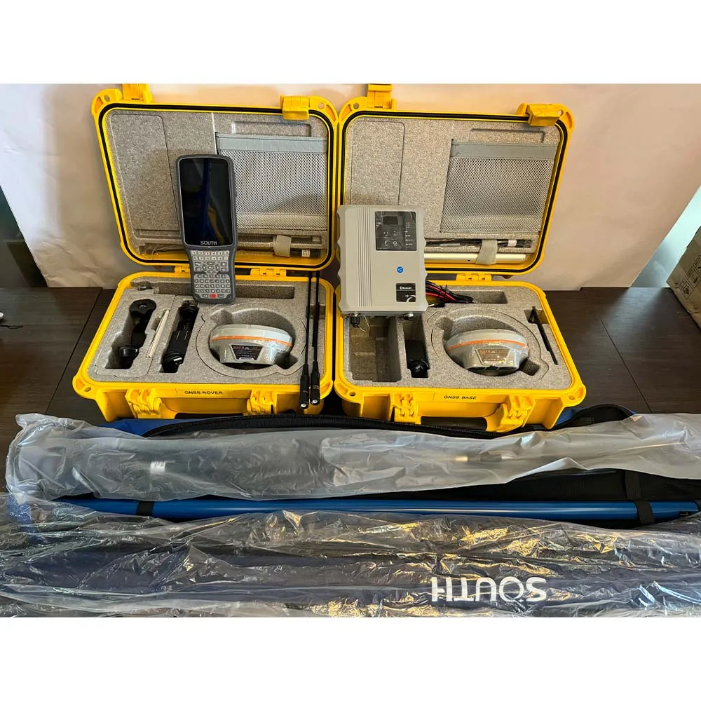 South G3 GPS Land Surveying Instrument, Rover and Base, Language Switchable, Integrated Transceiver Farlink Radio Protocol