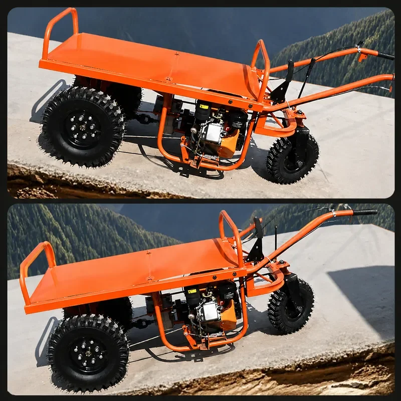 Electric Trolley Climbing  Truck Agricultural Flatbed Dump Truck Construction Site Vehicle Heavy Duty