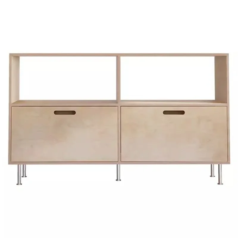 Birch ocean board dining side cabinet small apartment living room locker storage cabinet