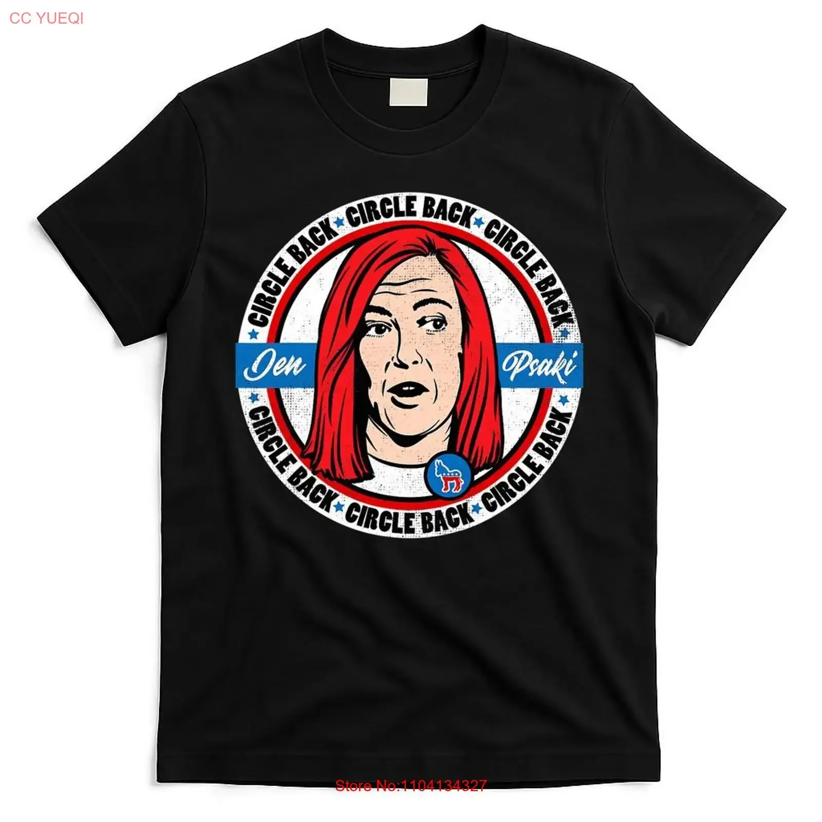 Jen Psaki Press Secretary Funny T Shirt vintage Washed Versatile Stretched Top For Everyday Wear homme Stylish Comfortable