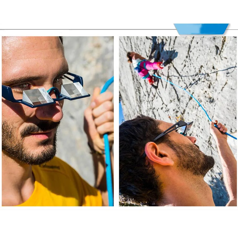 Outdoor-Kletterbrille, tragbare Schutzbrille, komfortables Prisma-Design, Bergsteigeraktivitäten