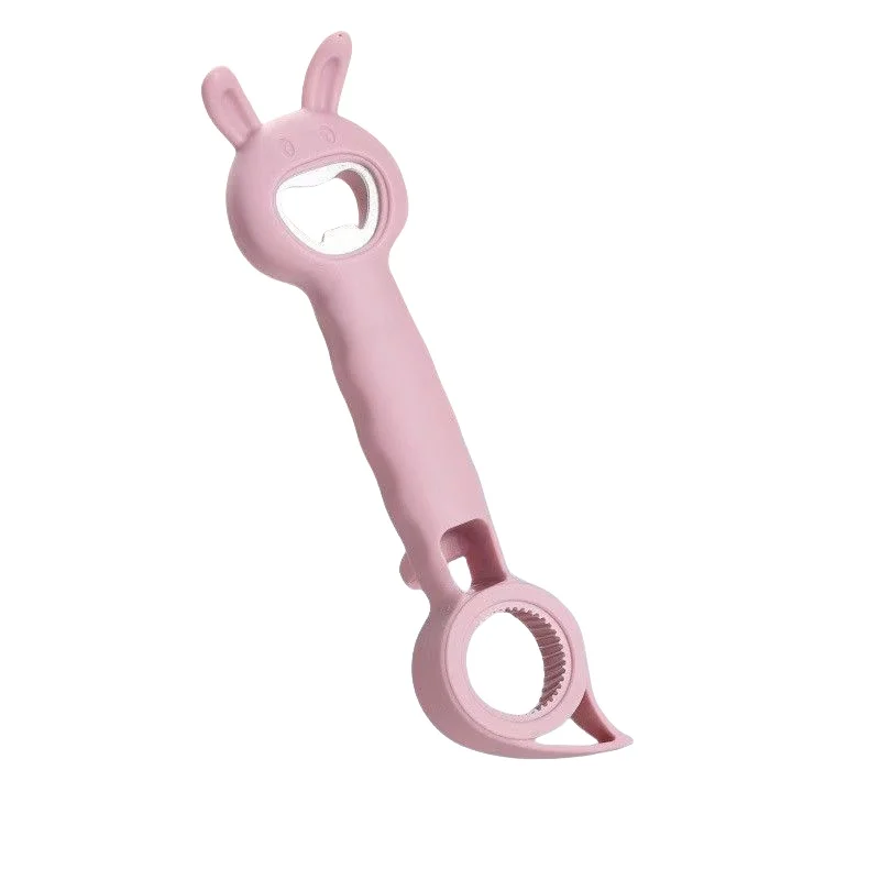 Multiple colors Cartoon rabbit Bottle Opener Feel Comfortable Rugged And Durable